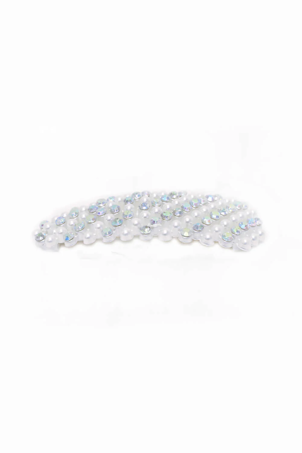 Gold Pearl and Diamante Oversized Hair Clip - Image 3
