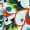 Green Abstract Print Long Sleeve Belted Skater Mini Dress - Image 6