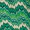 Green Abstract Printed Tie Waist Strappy Midi Dress - Image 5