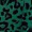 Green And Black Animal Print Long Sleeve Belted Jumpsuit - Image 5