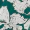 Green And White Floral Print Wrap Top Midi Dress - Image 5