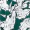 Green And White Floral Printed 3/4 Sleeve Midi Shirt Dress - Image 5