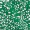 Green And White Printed Shirred Waist Smock Dress - Image 5