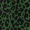 Green Animal Print V-Neck Long Sleeve Skater Dress - Image 5