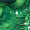 Green Floral Print Cowl Neck Open Tie Back Mesh Midi Dress - Image 6
