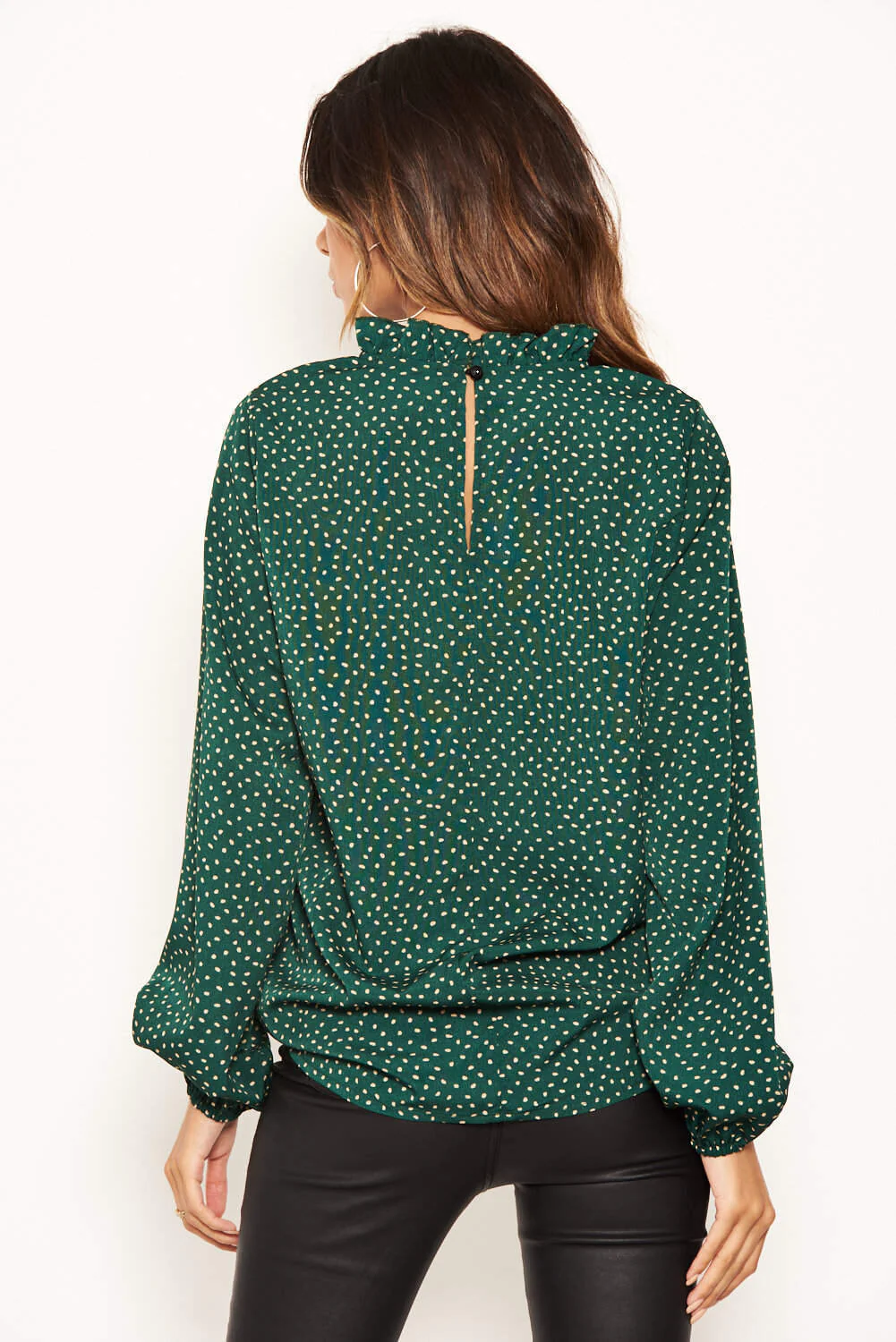 Green Polka Dot Top - Image 4