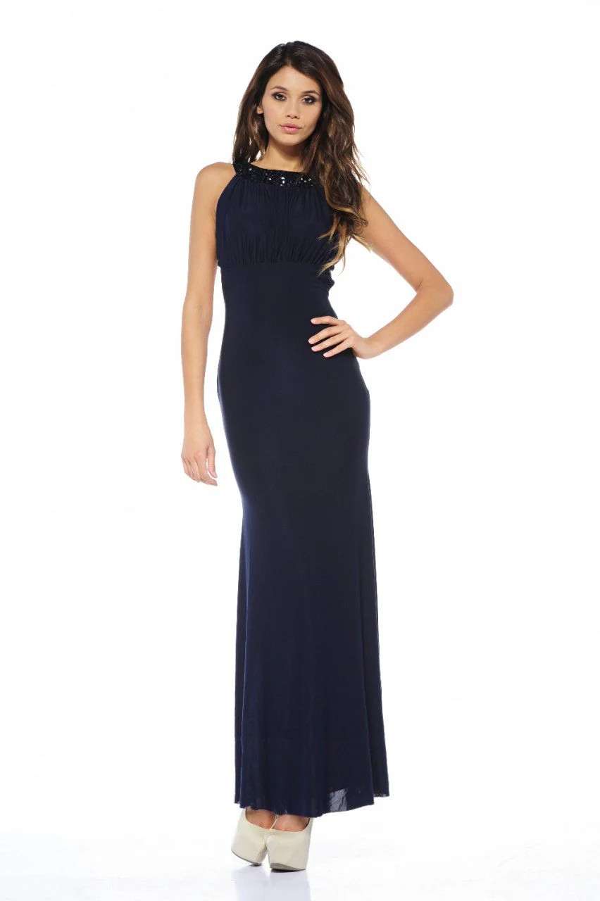 Jewel Strap Backless Maxi - Image 2