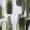 Khaki Brush Stroke Print 3/4 Sleeve Tie Waist Wrap Shirt Midi Dress - Image 6