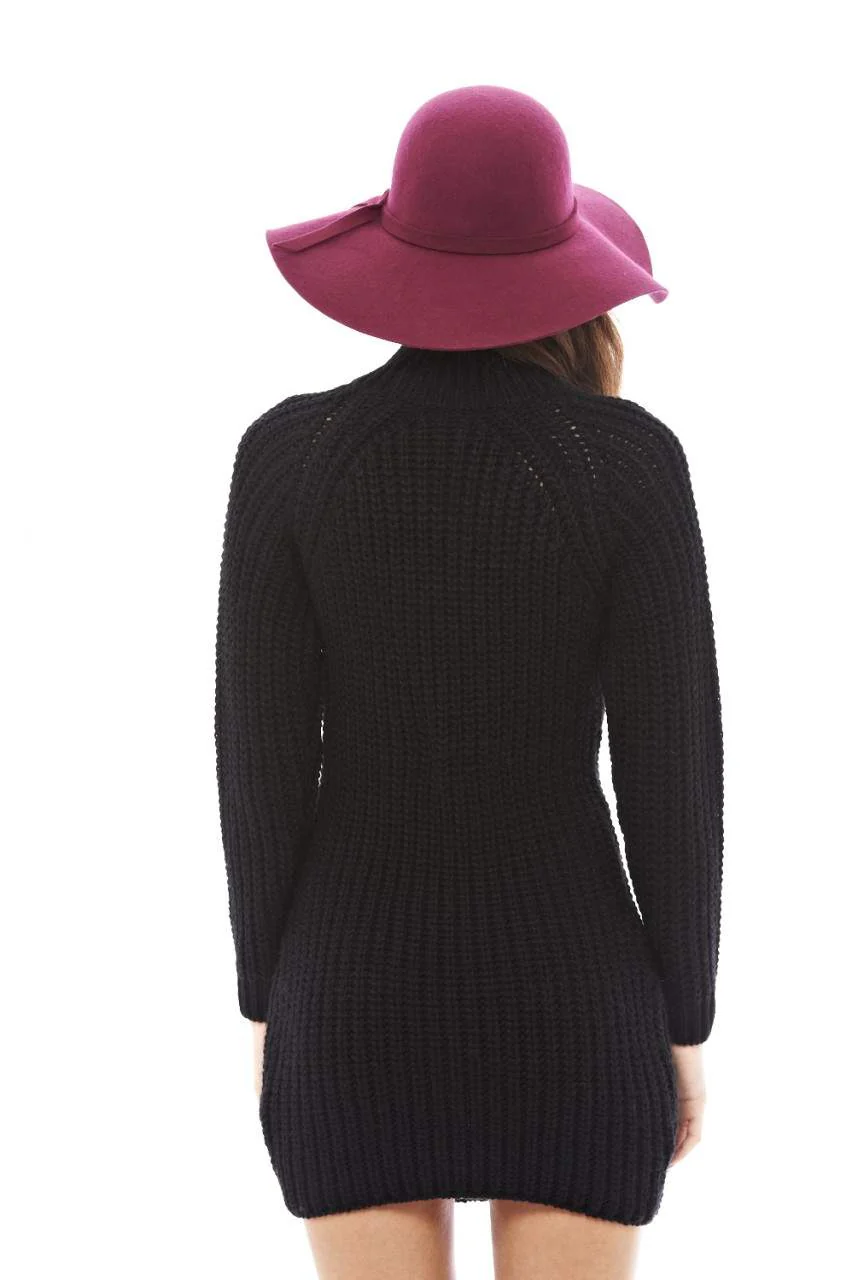 Knitted Jumper Dress - Image 4