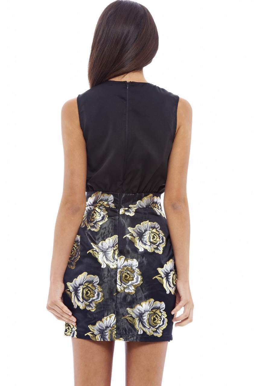 Metallic Two In One Dress - Image 4
