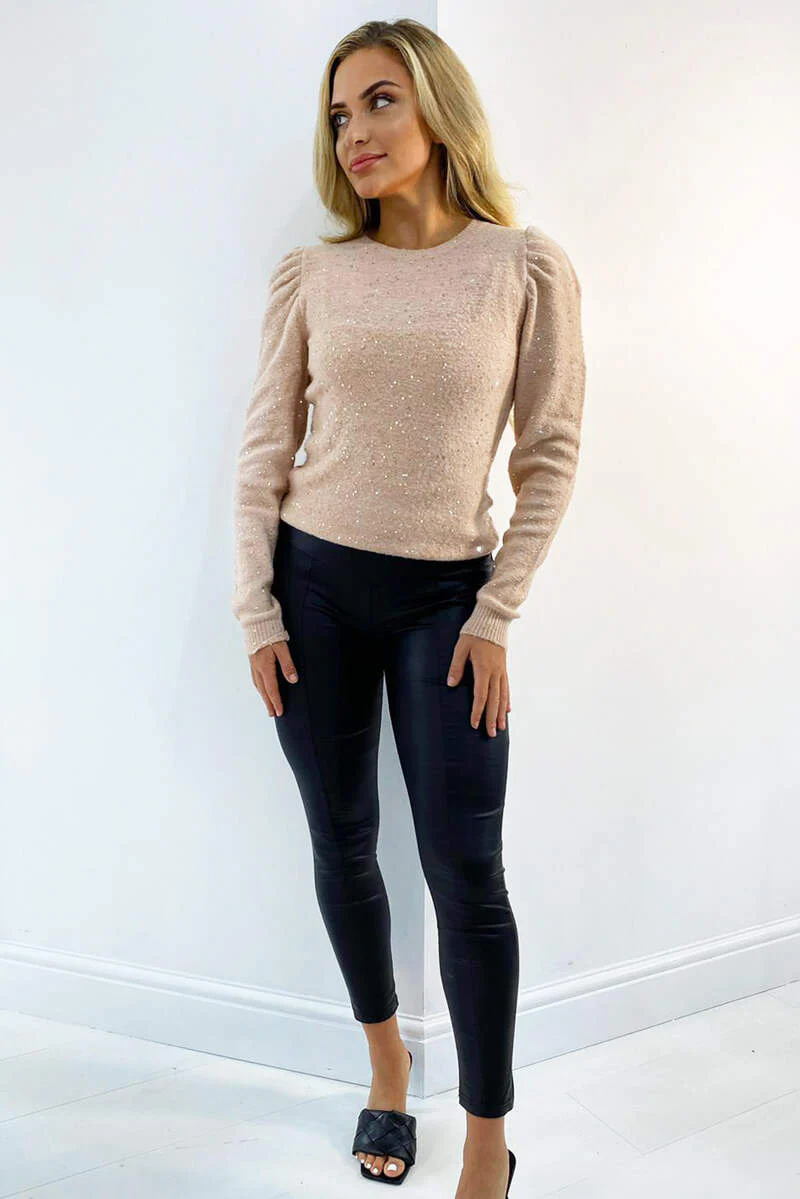 Misty Rose Sequin Knit jumper - Image 4