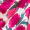 Multi Floral Print Butterfly Sleeve Gathered Side Midi Dress - Image 6