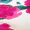 Multi Floral Print Racer Neck Draped Midi Dress - Image 6