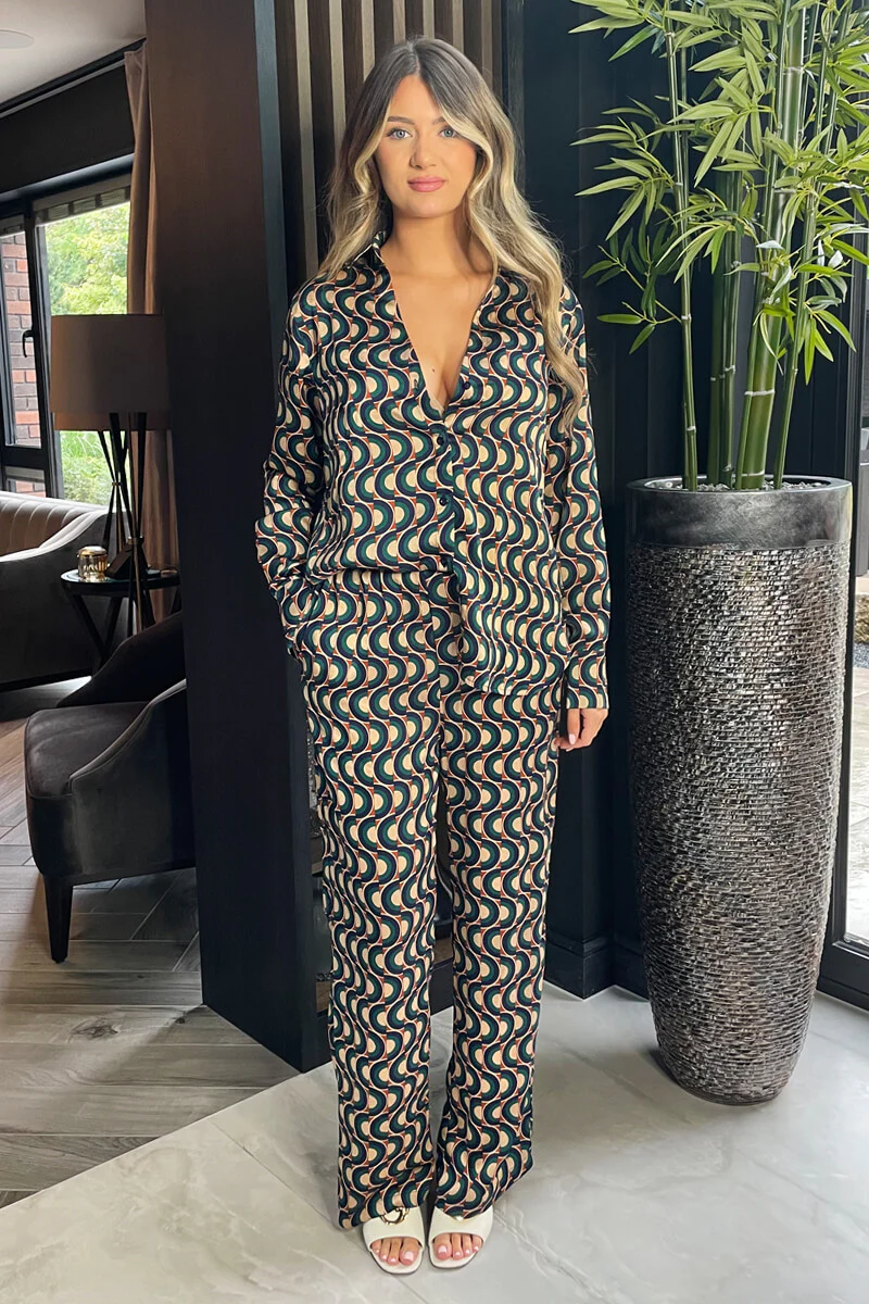 Multi Printed Trousers - Image 2