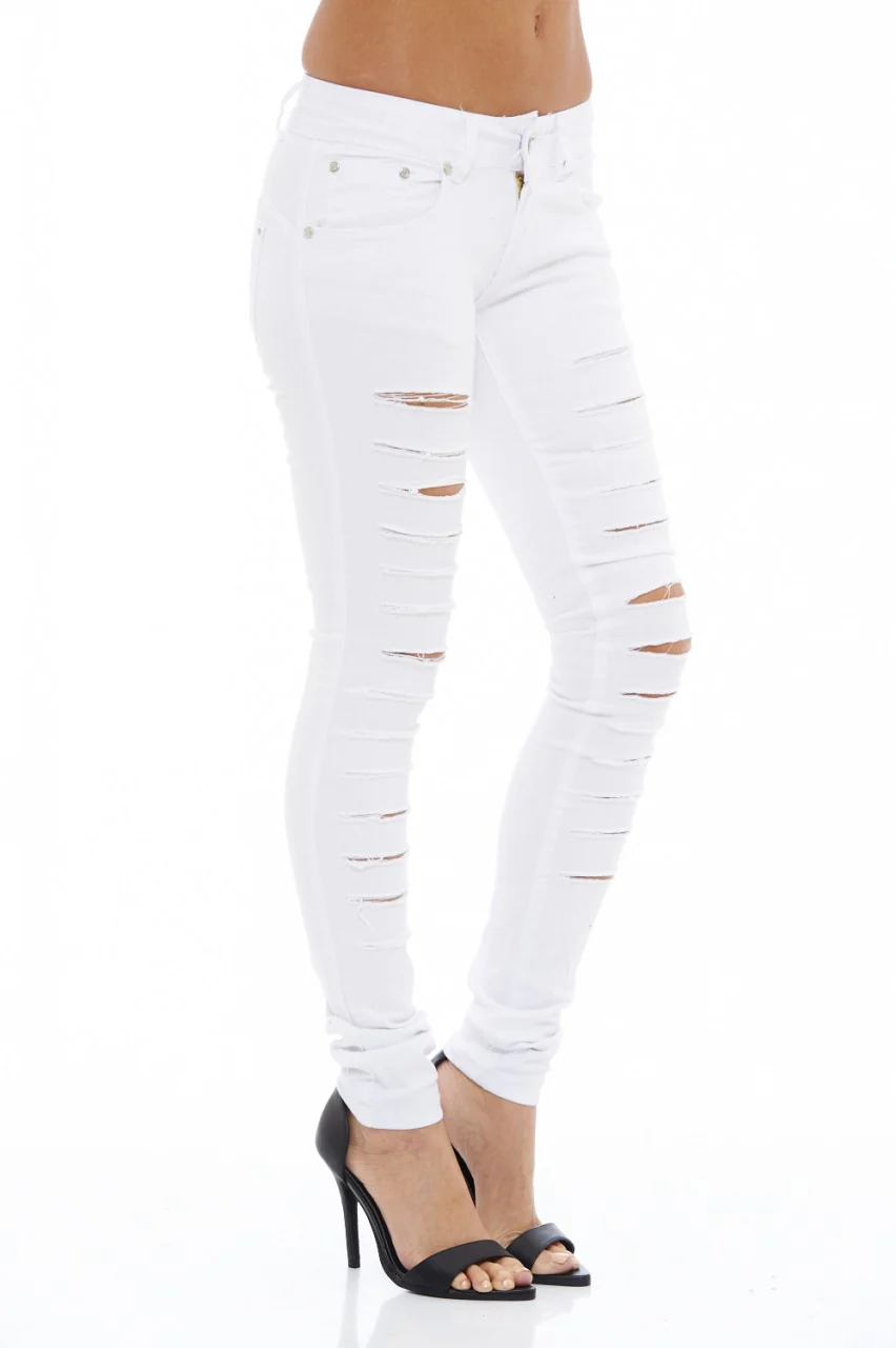 Multi Ripped Jeans - Image 4