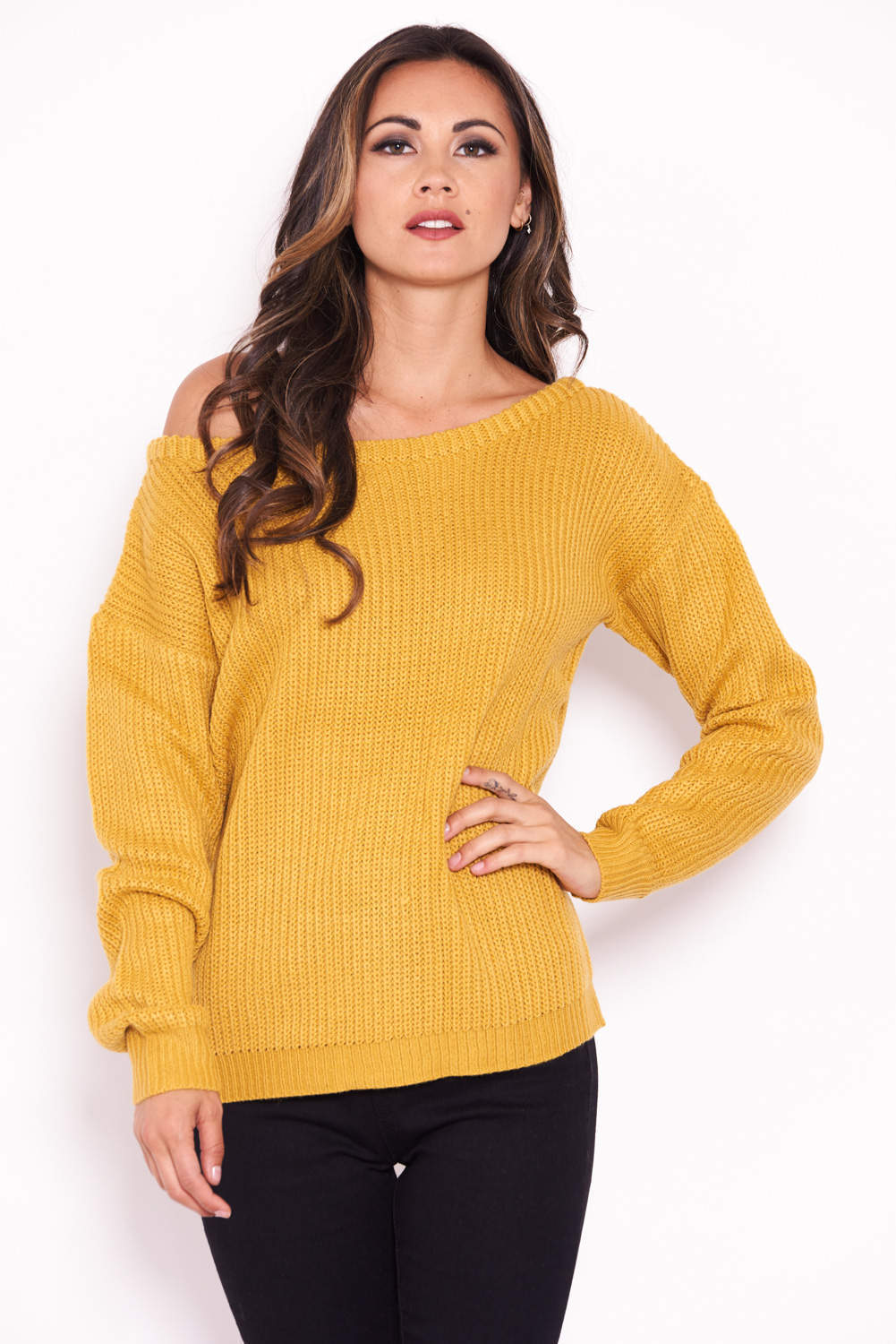 Mustard Cosy Jumper - Image 4
