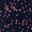 Navy And Pink Speckled Print V Neck Belted Jumpsuit - Image 5