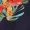 Navy Floral Flared Sleeve Top - Image 5