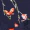 Navy Floral Print Crochet Waistband Dress - Image 6
