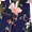 Navy Floral Print Wrap Dress - Image 5