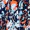 Navy Floral Printed Frill Hem Wrap Top - Image 6