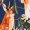 Navy Floral Wrap Midi Dress - Image 9