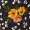 Navy Mixed Floral Frilled Skater Dress - Image 7
