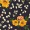 Navy Mixed Floral High Neck Top - Image 7