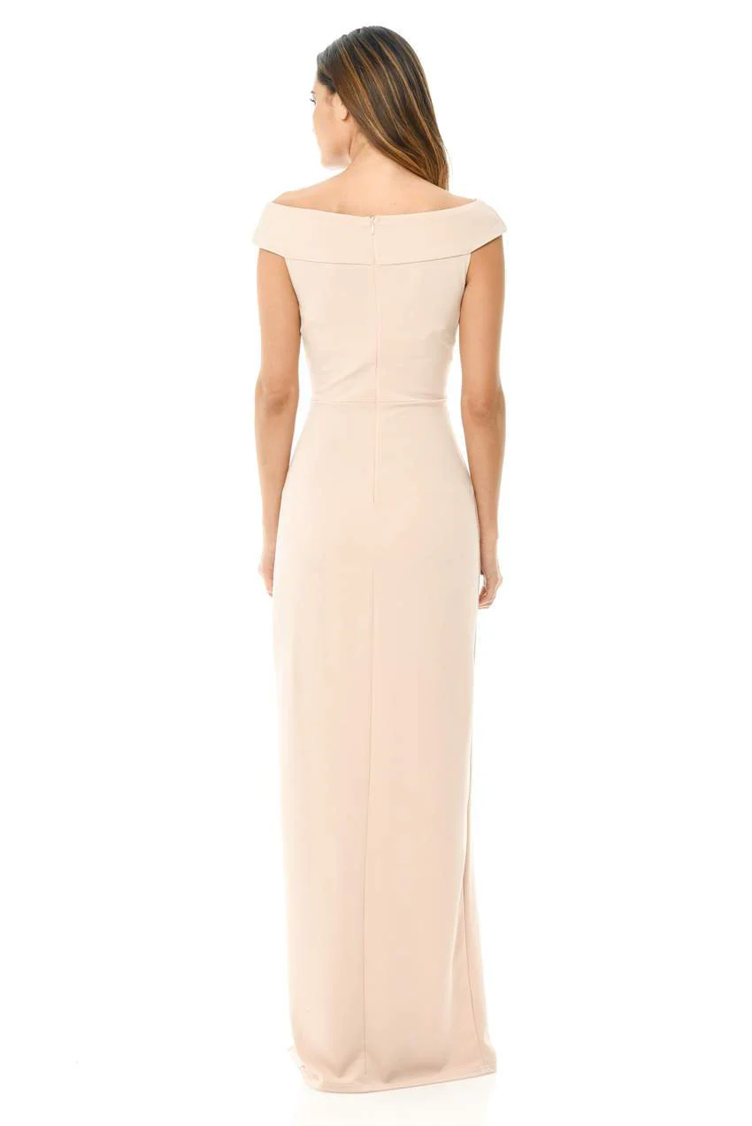 Off The Shoulder Cross Maxi Dress - Image 3