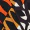 Orange Printed Wrap Bodysuit - Image 6