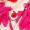 Pink And Cream Floral Print Gathered Midi Dress - Image 6