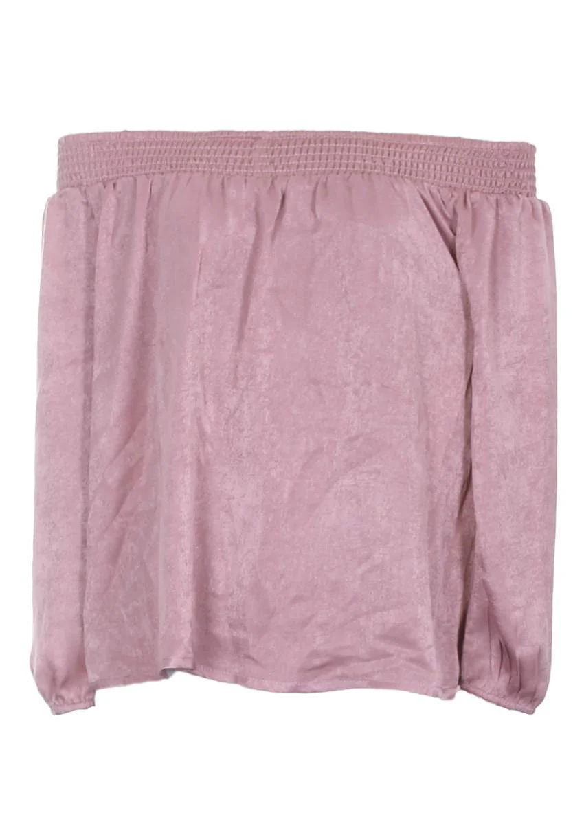 Pink Bardot Top - Image 4