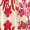 Pink Boho Floral Print Strappy Shirred Waist Midi Dress - Image 6