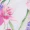 Pink Floral Print Scuba Racer Neck Skater Mini Dress - Image 6