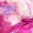 Pink Marble Print Side Waist Cut Out Midi Dress - Image 6