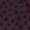 Plum And Black Heart Printed Ruched Top Butterfly Sleeve Mini Dress - Image 5