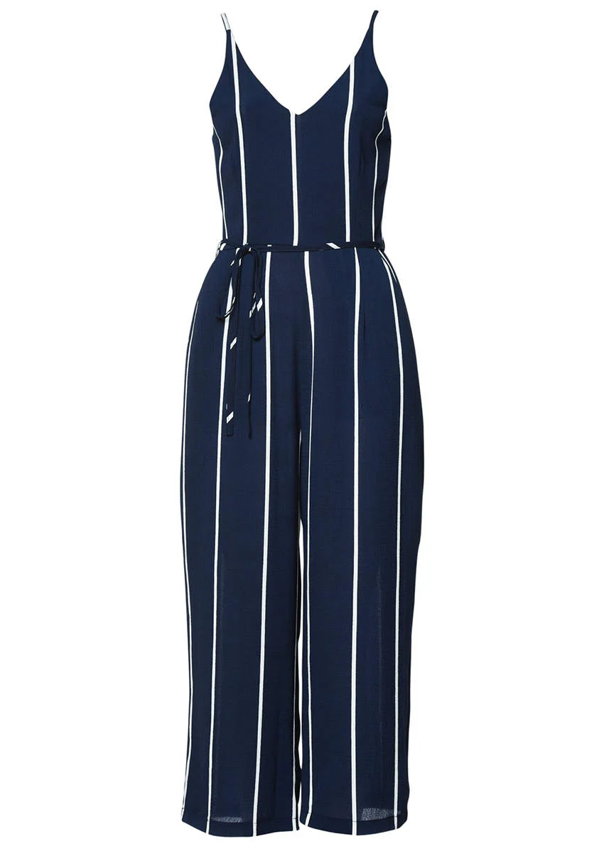 Printed Culotte Jumpsuit - Image 4