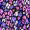 Purple Animal Print Short Sleeve Tie Front Mini Dress - Image 5