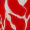 Red Abstract Print Shirred Waist Smock Midi Dress - Image 6
