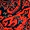 Red And Black Printed Frill Hem Wrap Top - Image 6