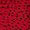 Red And Black Printed Short Sleeve Ruched Front Midi Dress - Image 5