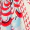 Red And Cream Printed Collared Playsuit - Image 5