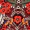 Red Floral Choker Neck Dress - Image 5