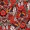 Red Floral Wide Sleeve Top - Image 5