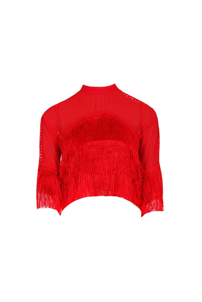 Red Tassel Top - Image 4