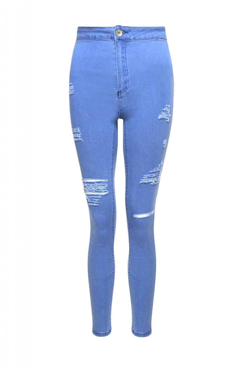 Ripped Detail Jeans - Image 5