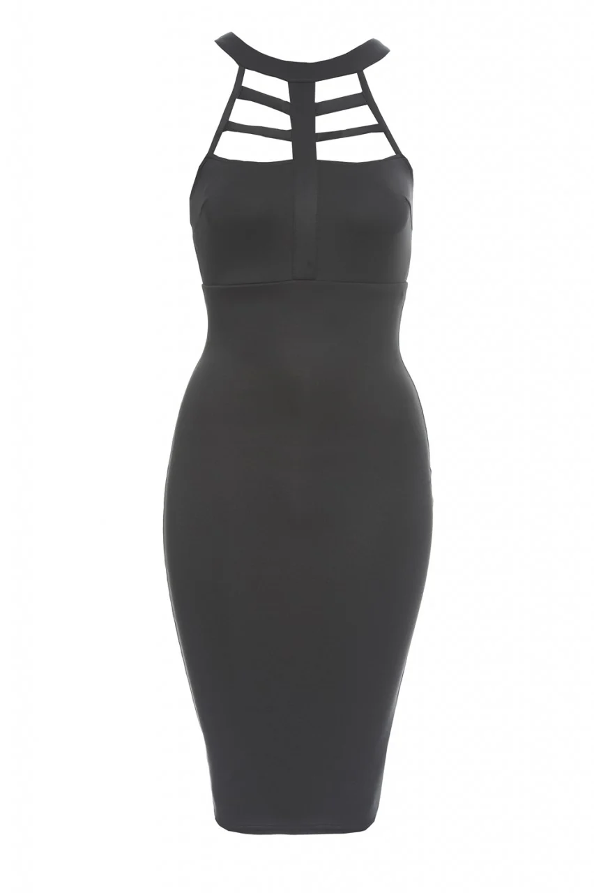 Scuba Midi Dress - Image 5