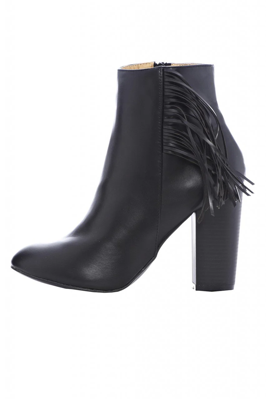 Side Tassel Heeled Boot - Image 2