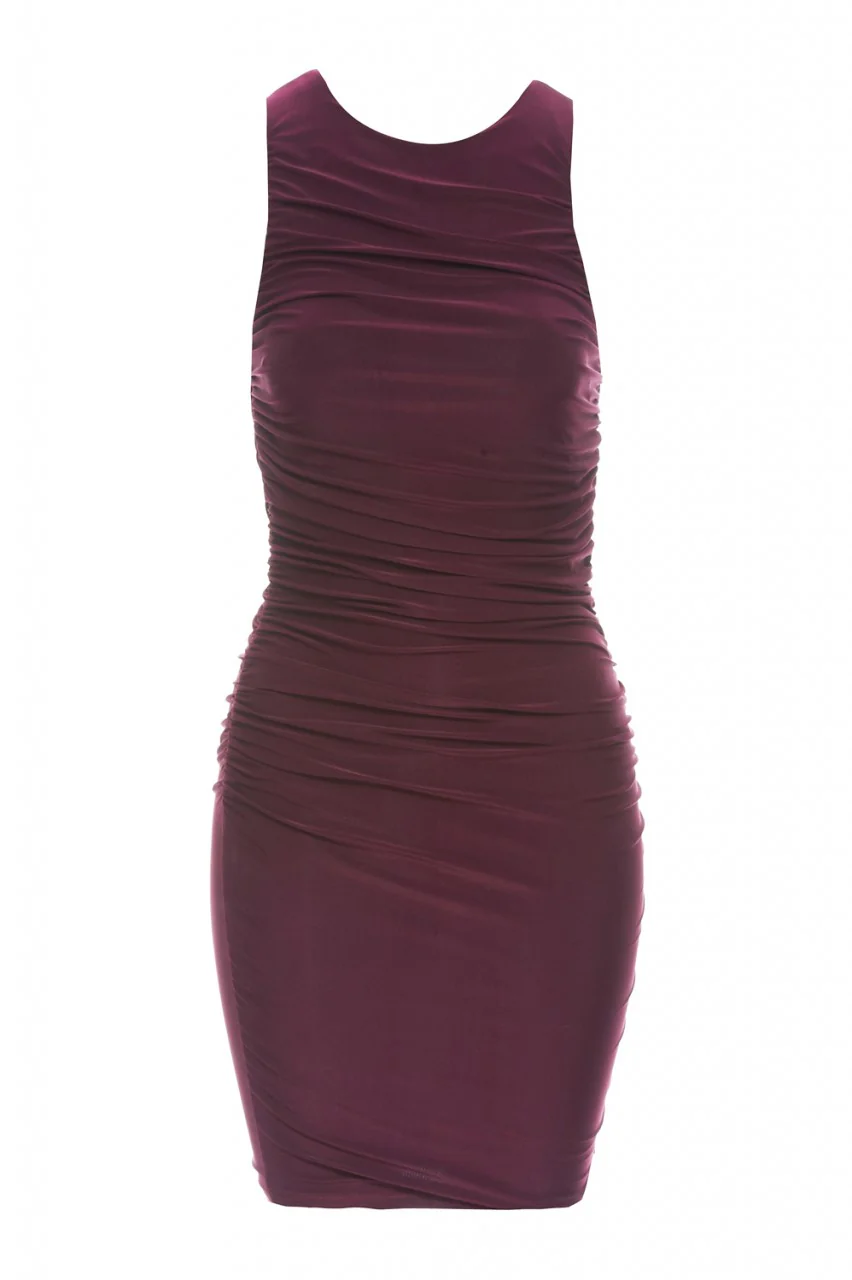 Slinky Bodycon Mini Dress - Image 5