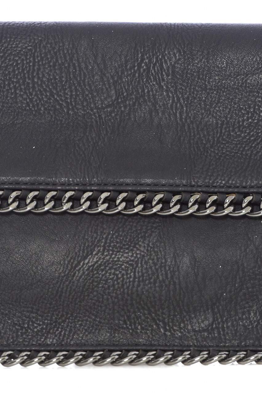 Stylish Chain Detail Clutch - Image 2